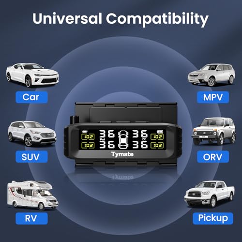 Tymate TM8 Solar Wireless TPMS with 4 Sensors
