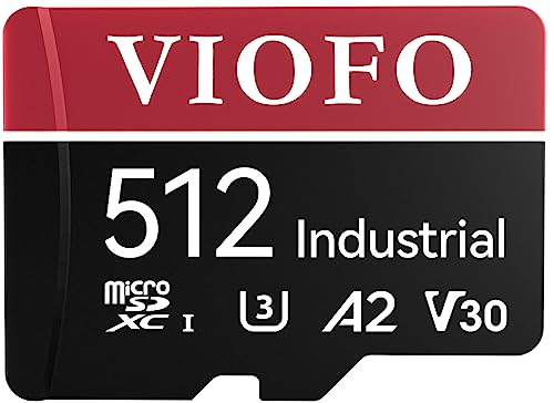 VIOFO A329S 3-Channel 4K Dash Cam with 512GB Card