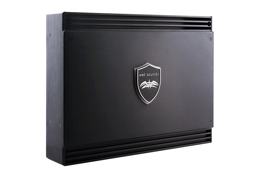 Wet Sounds REV 10 Two-Pair Tower Speaker Amp Bundle