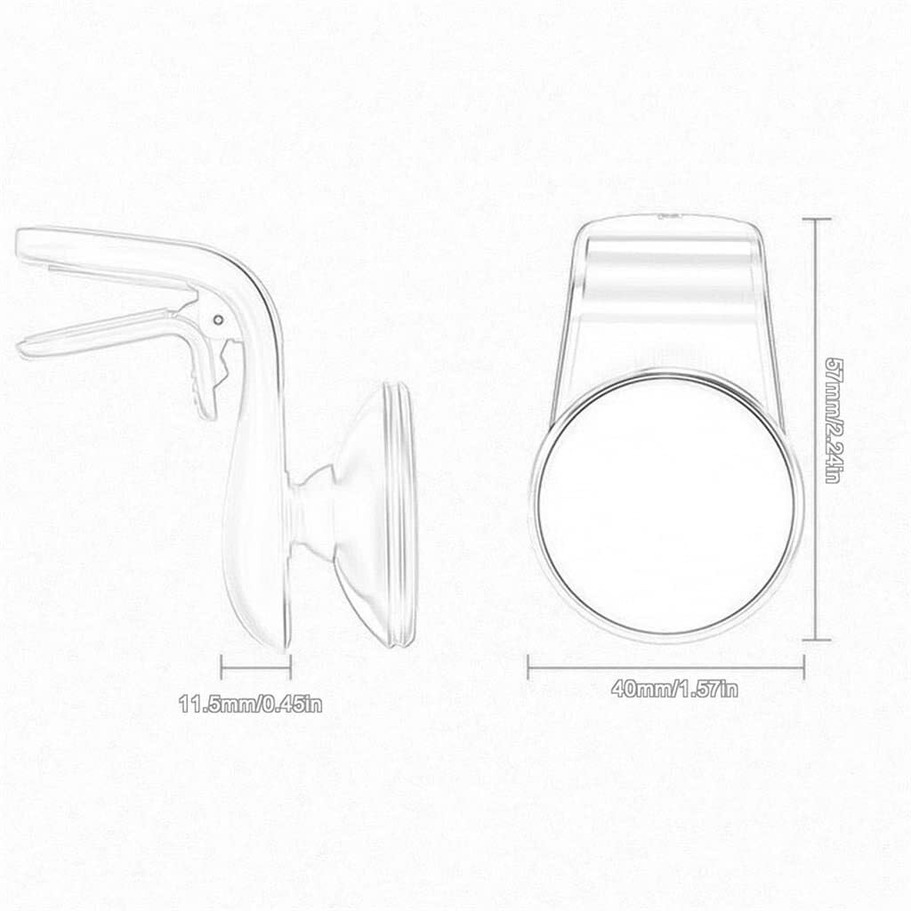 Magnetic Air Vent Phone Holder with 360° Rotation