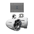 Wet Sounds REV 12-HD White Tower Speaker Amp Bundle