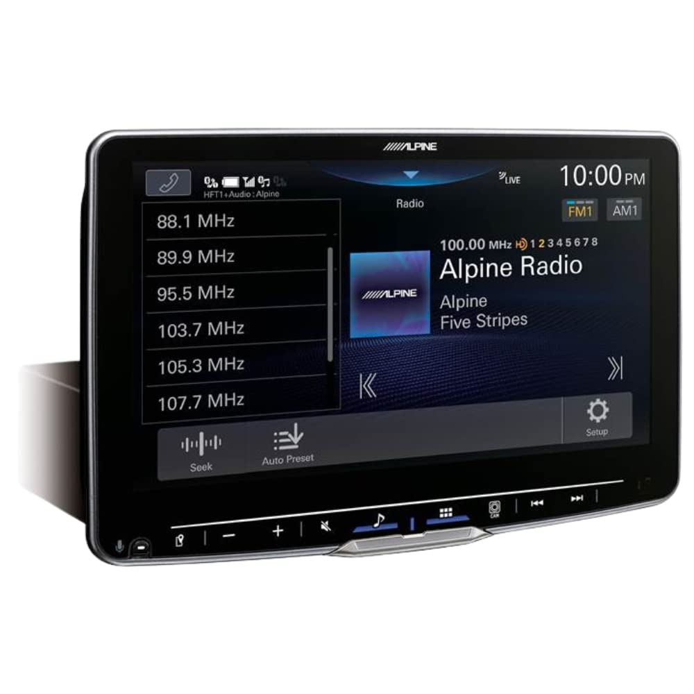 Alpine Halo9 iLX-F509 9-Inch Receiver Camera Bundle