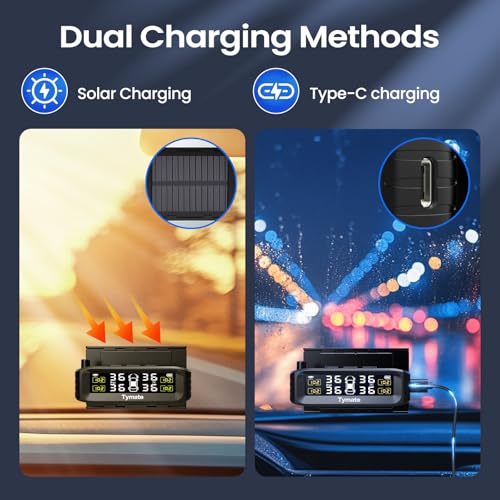 Tymate TM8 Solar Wireless TPMS with 4 Sensors