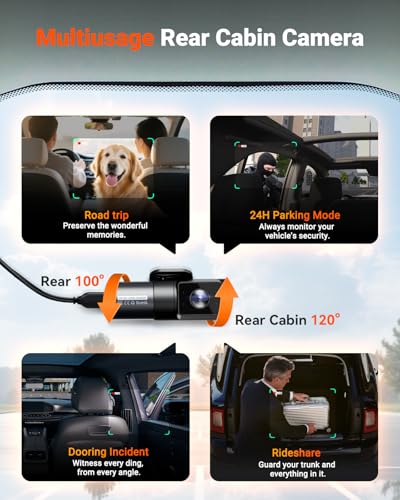Vantrue N5S 4-Channel 360° Dash Cam with STARVIS 2