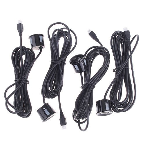 4-Sensor LED Parking Radar Kit with Buzzer Alert