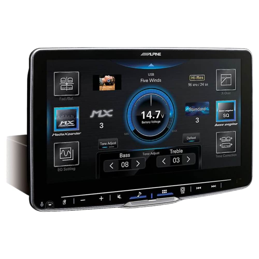 Alpine Halo9 iLX-F509 9-Inch Receiver Camera Bundle