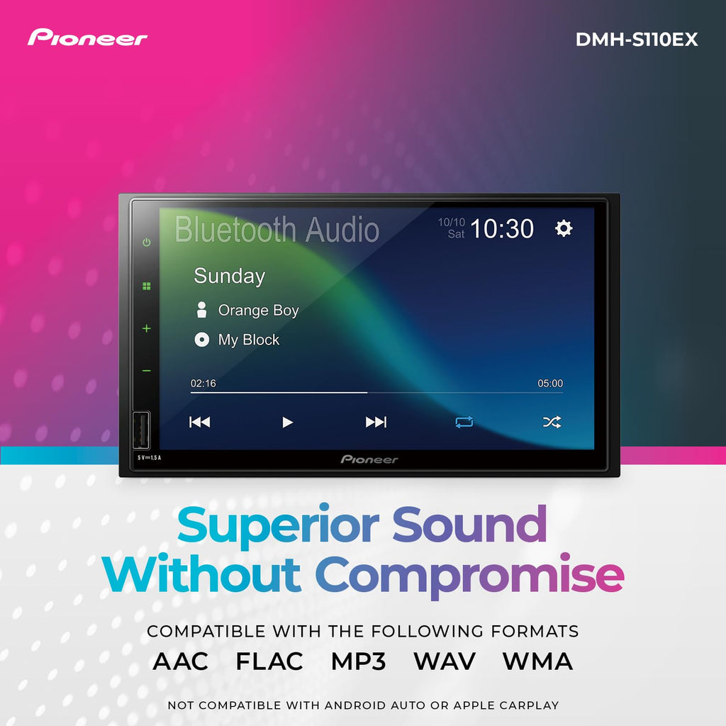 Pioneer DMH-W3000NEX 6.8-Inch Multimedia Receiver