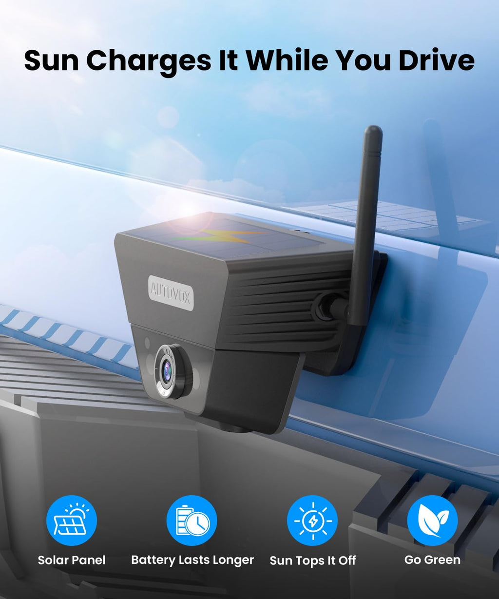 AUTO-VOX Solar 5 Magnetic Wireless Backup Camera
