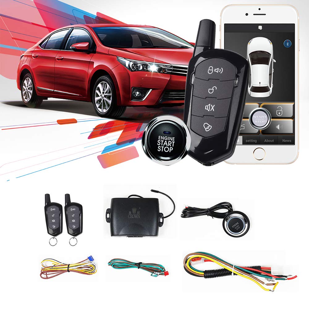 Universal Remote Engine Start and Keyless Entry Kit
