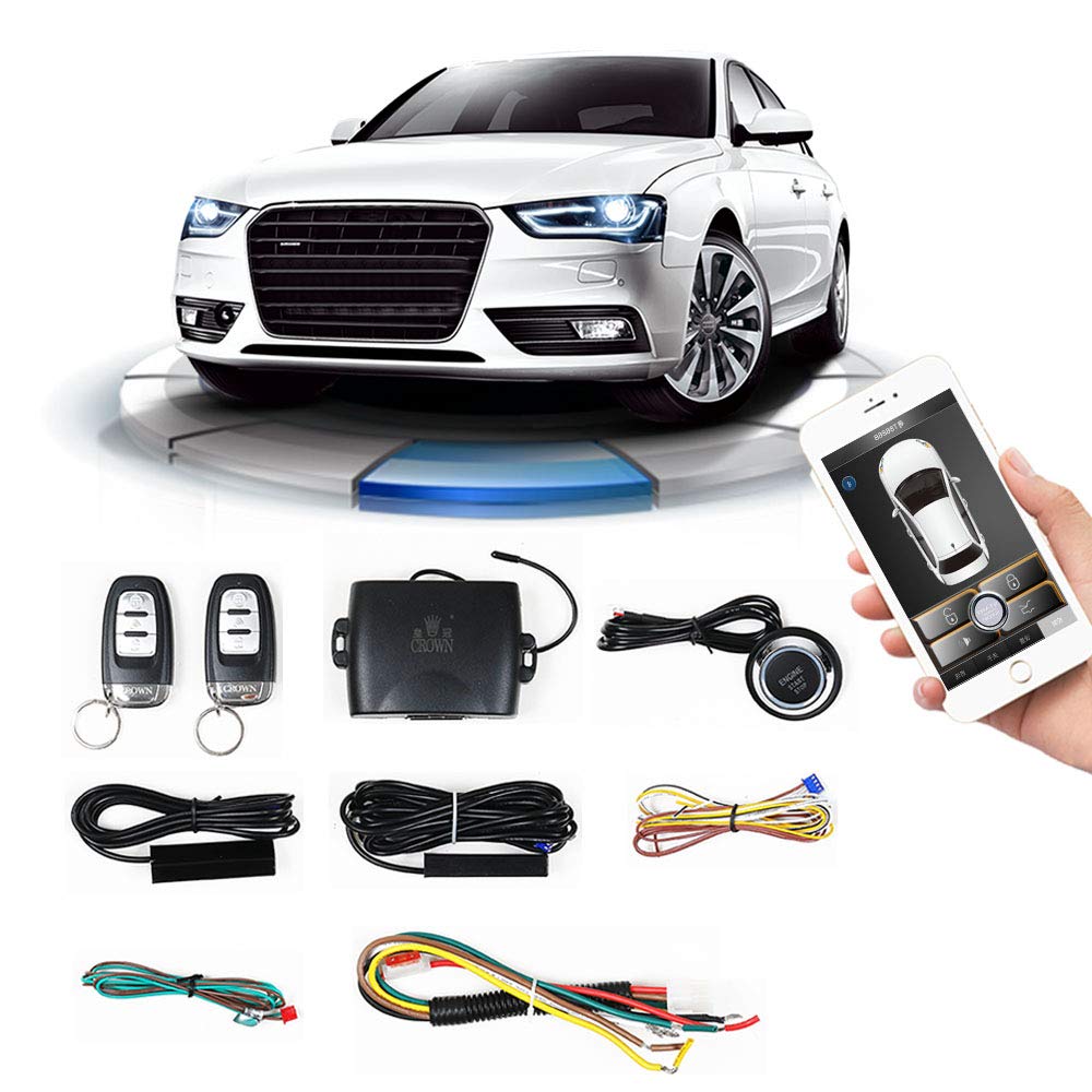 Universal Remote Engine Start and Keyless Entry Kit