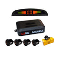 4-Sensor LED Parking Radar Kit with Buzzer Alert