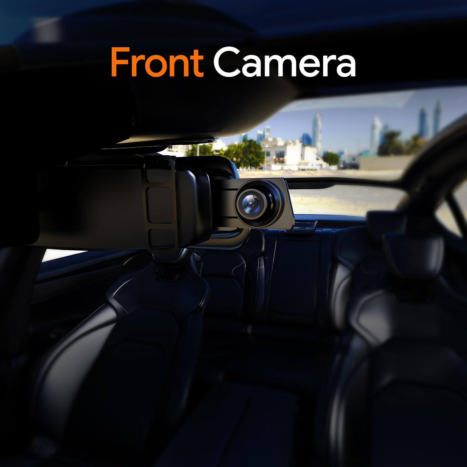 3 Channel Mirror Dash Camera for Cars,12inch Triple Rear View Mirror with Front 4K/3K, Inside and Rear 1080P with WiFi, G-Sensor, Night Vision, Reverse Assist, Parking Monitoring