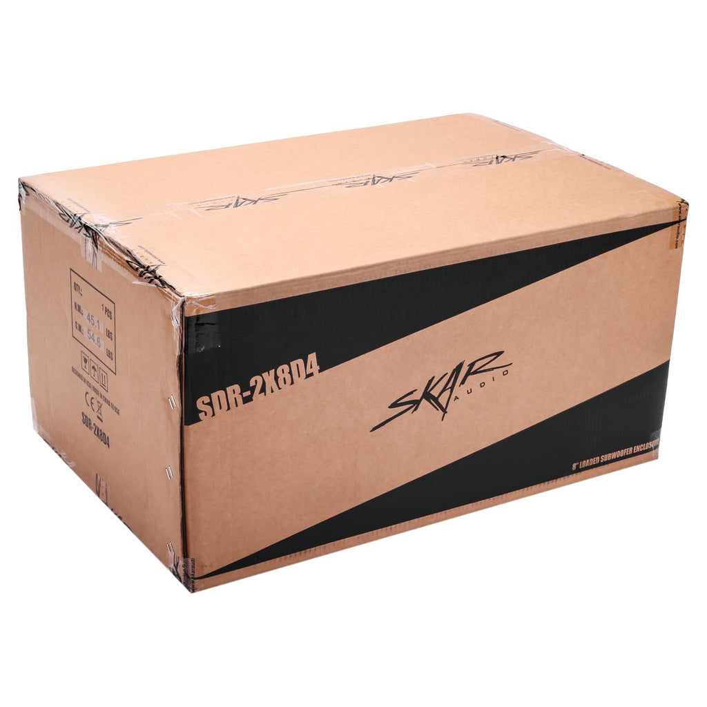 Skar Audio SDR Series Dual Loaded Subwoofer Enclosure