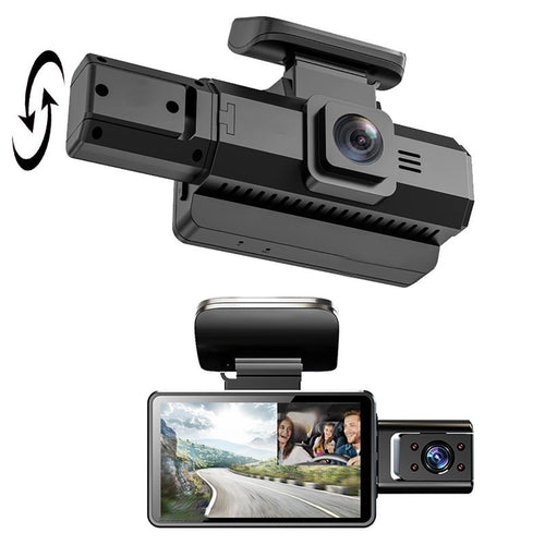 1080p FHD Mini Dash Cam with 3'' Screen for Cars, Front Dash Camera, Easy to Install and 120° Wide-Angle Lens, Loop Recording with Automatic Overwrite, Suit for Cars Truck SUV