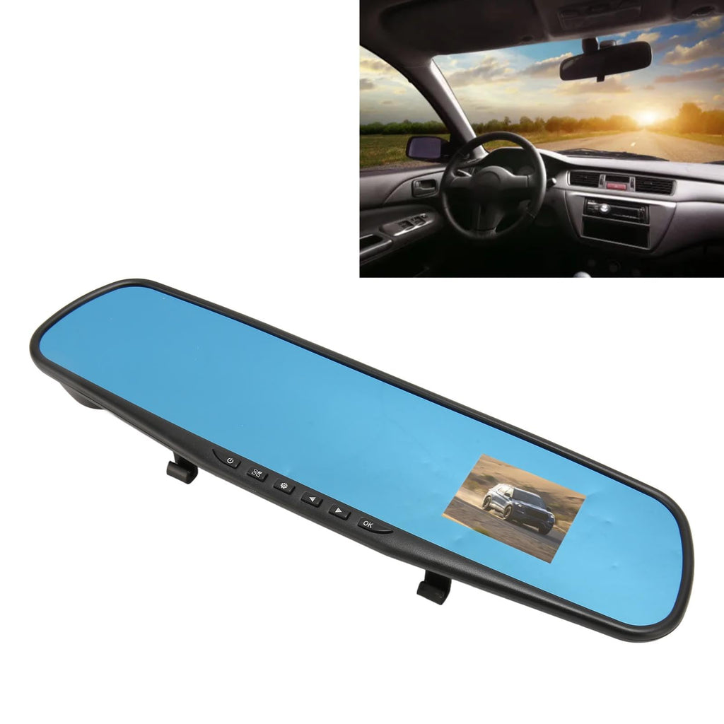 Sorandy 1080P Rear View Mirror Dash Cam with LCD