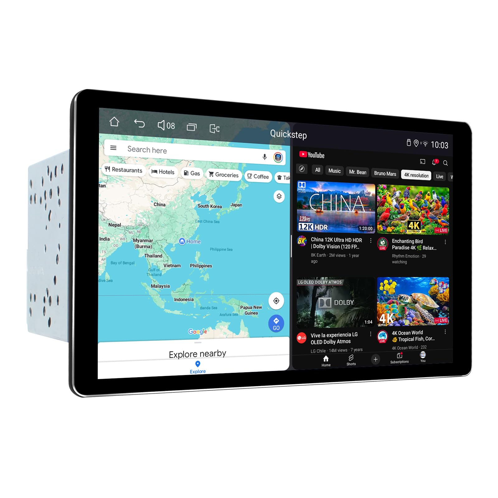 Joying 8-Inch Android 13 CarPlay Android Auto Stereo