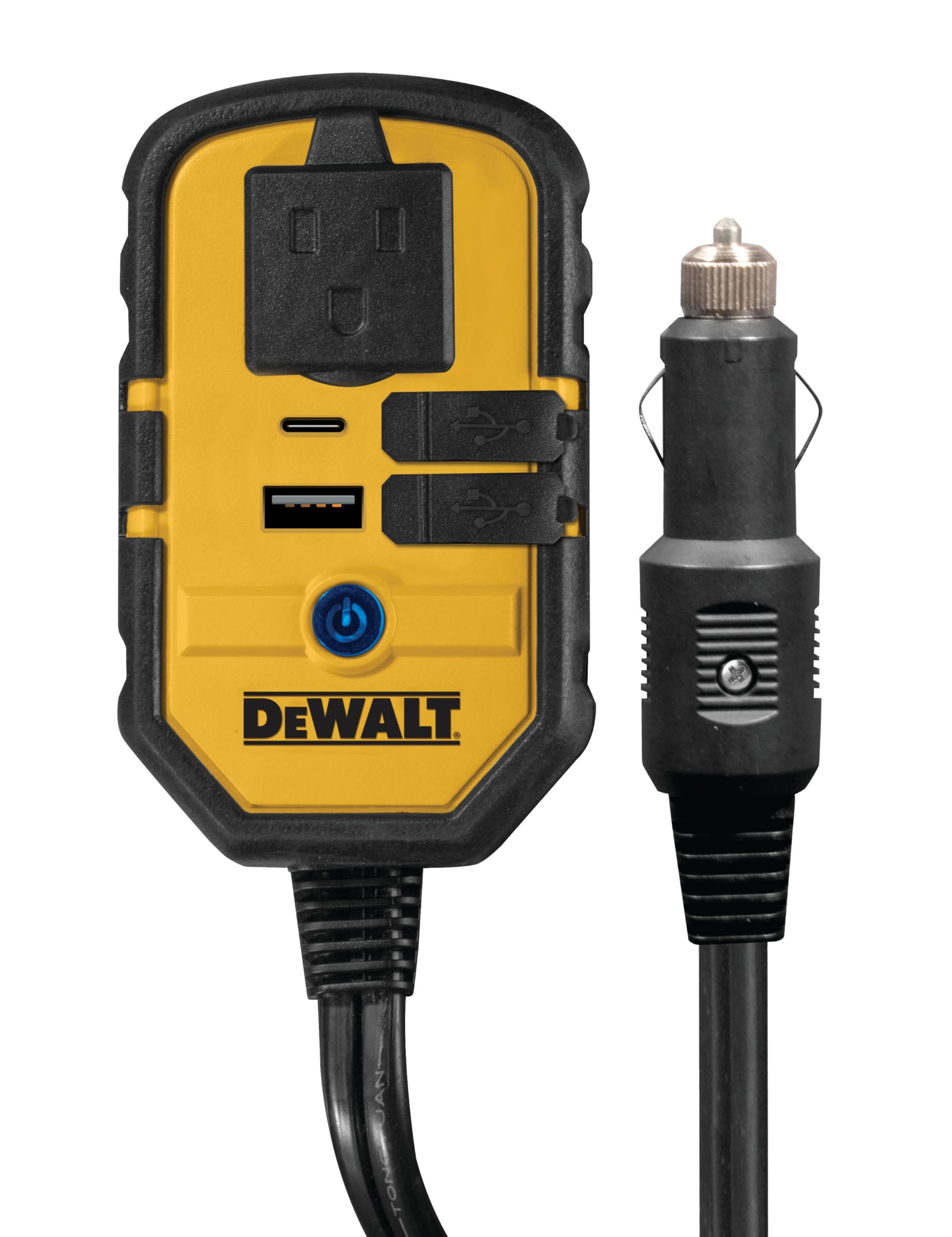 DEWALT 140W Car Power Inverter and AC Converter
