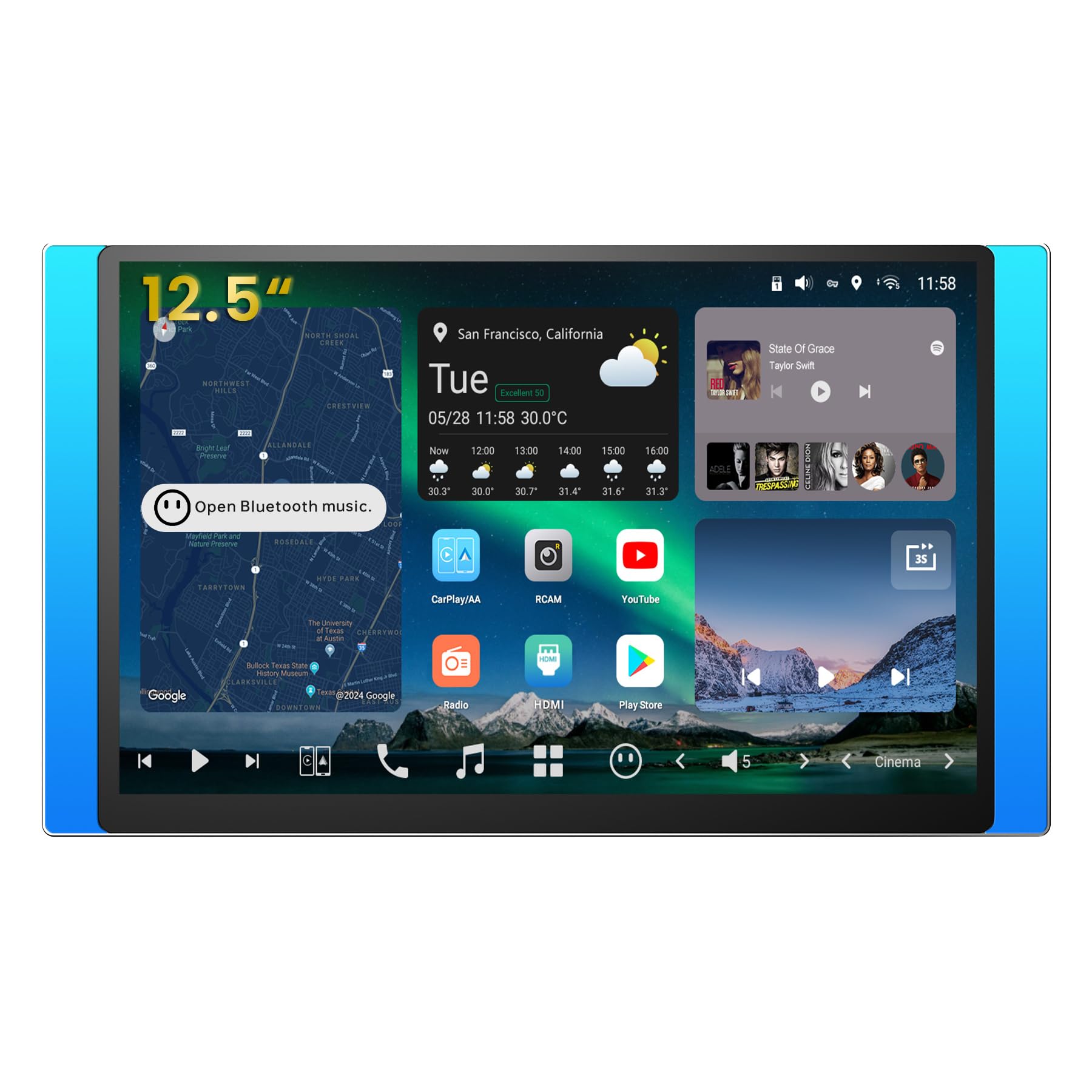 ATOTOZONE X10 AI Android Touchscreen Car Stereo