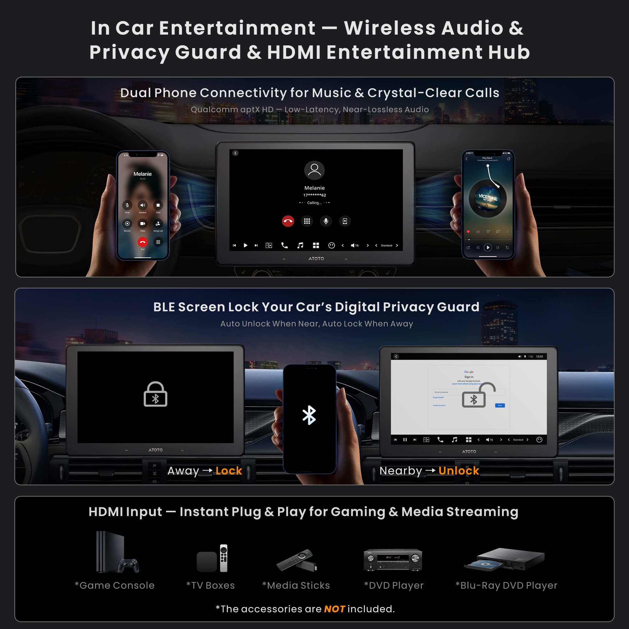 ATOTOZONE X10 AI Android Touchscreen Car Stereo