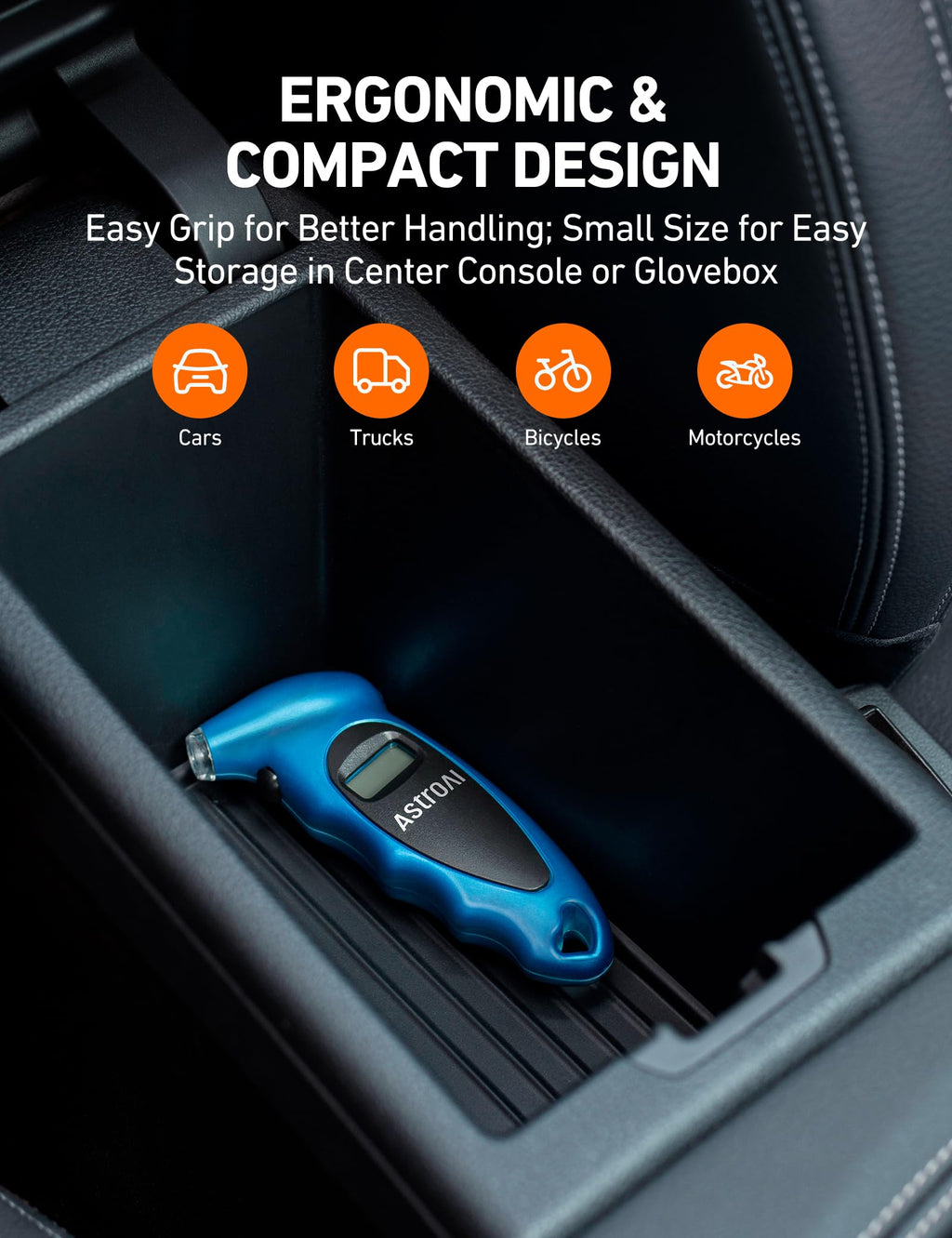 AstroAI 0-150 PSI Digital Tire Pressure Gauge