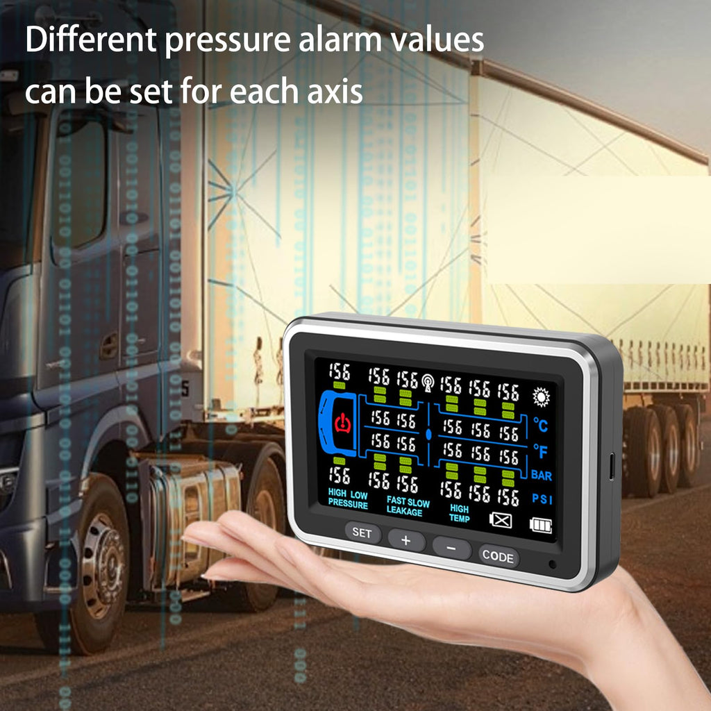 Tyona Heavy Duty Truck TPMS with 16-22 Sensors