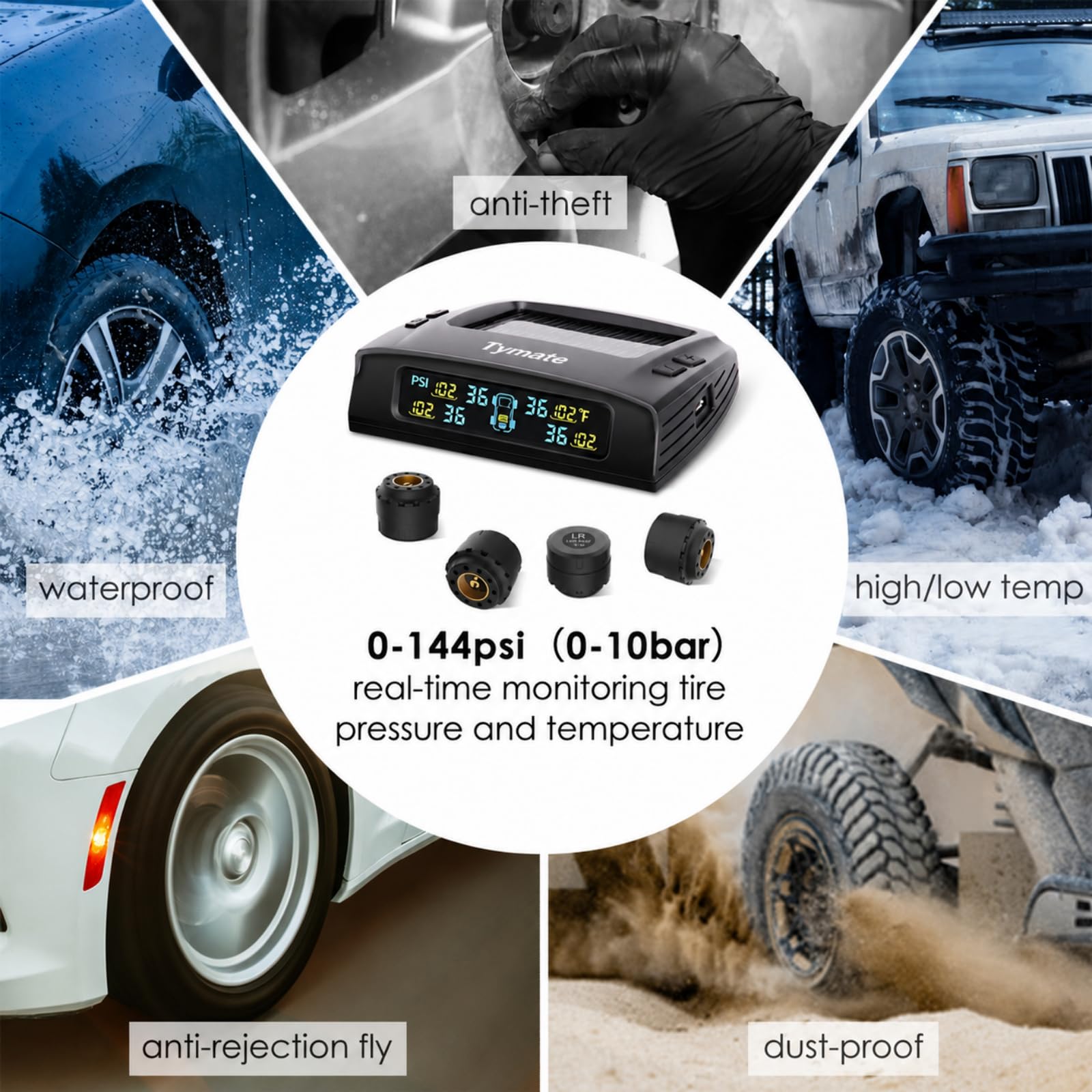 Tymate TM2 Wireless Tire Pressure Monitoring System