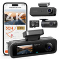 70mai T800E 3-Channel 4K Dash Cam with GPS and Wi-Fi