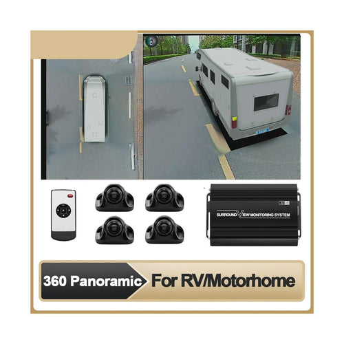 360° Bird’s Eye Surround View Camera System for Bus RV