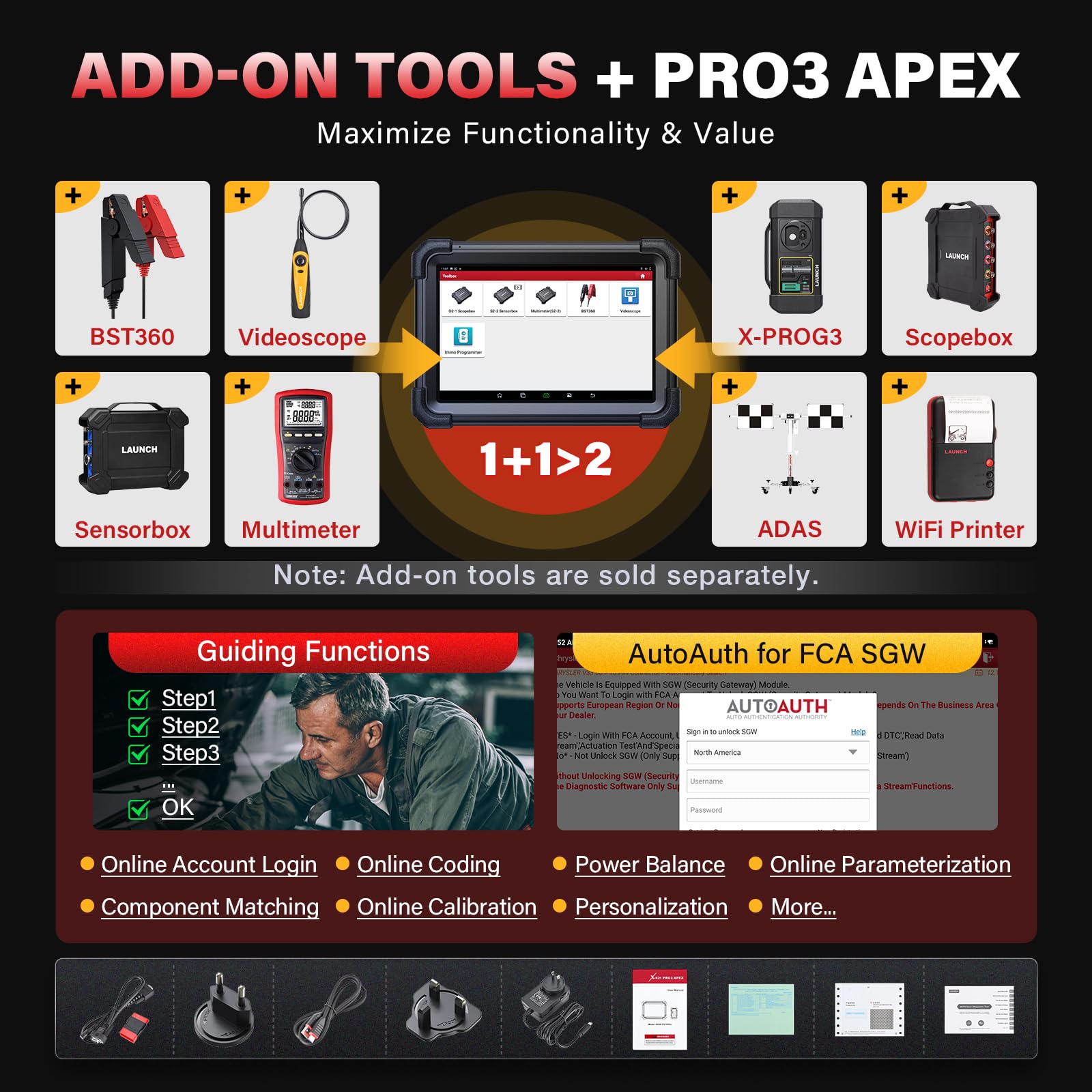 Launch X431 Professional OBD2 Diagnostic Scanner