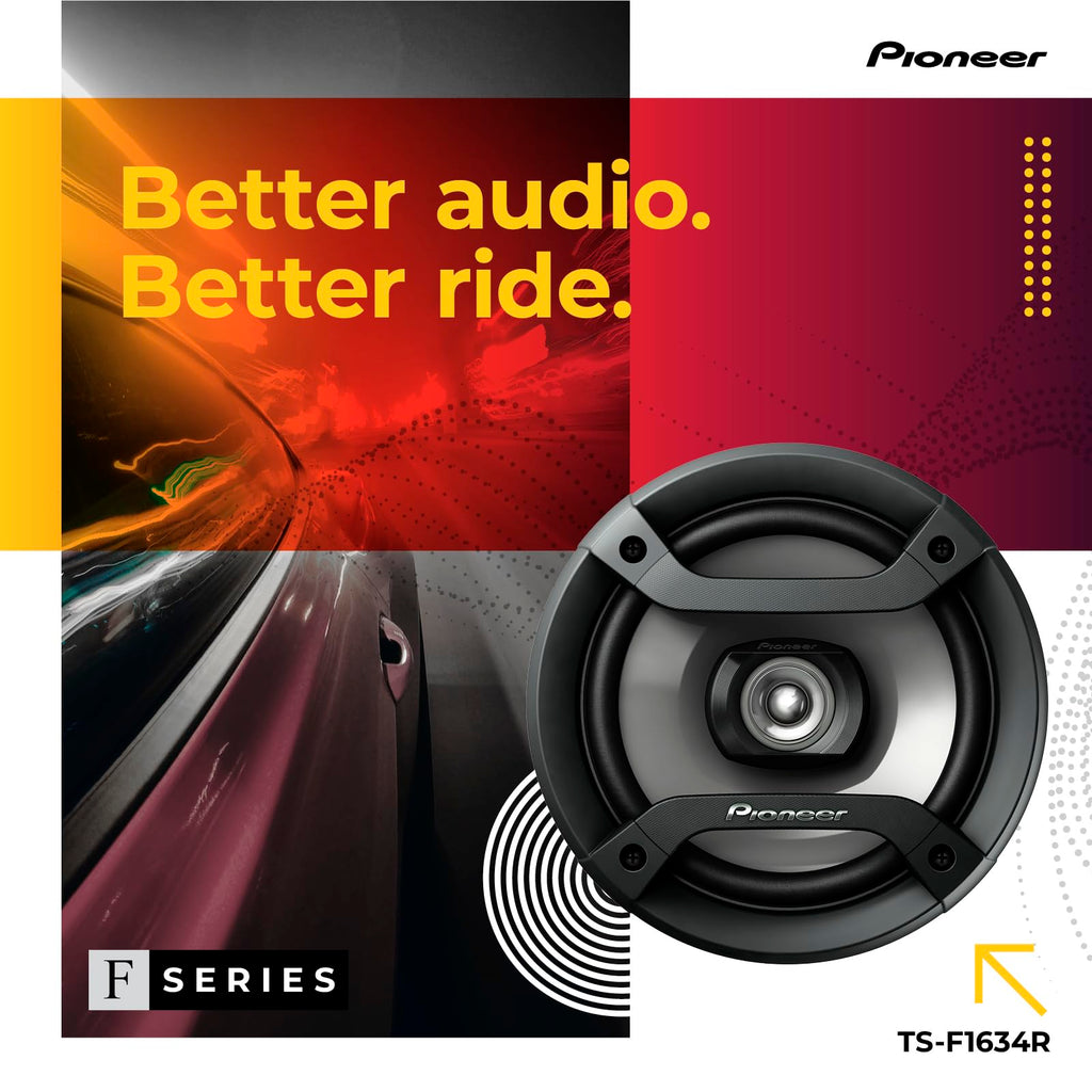 Pioneer A-Series Standard Full-Range Car Speaker Pair