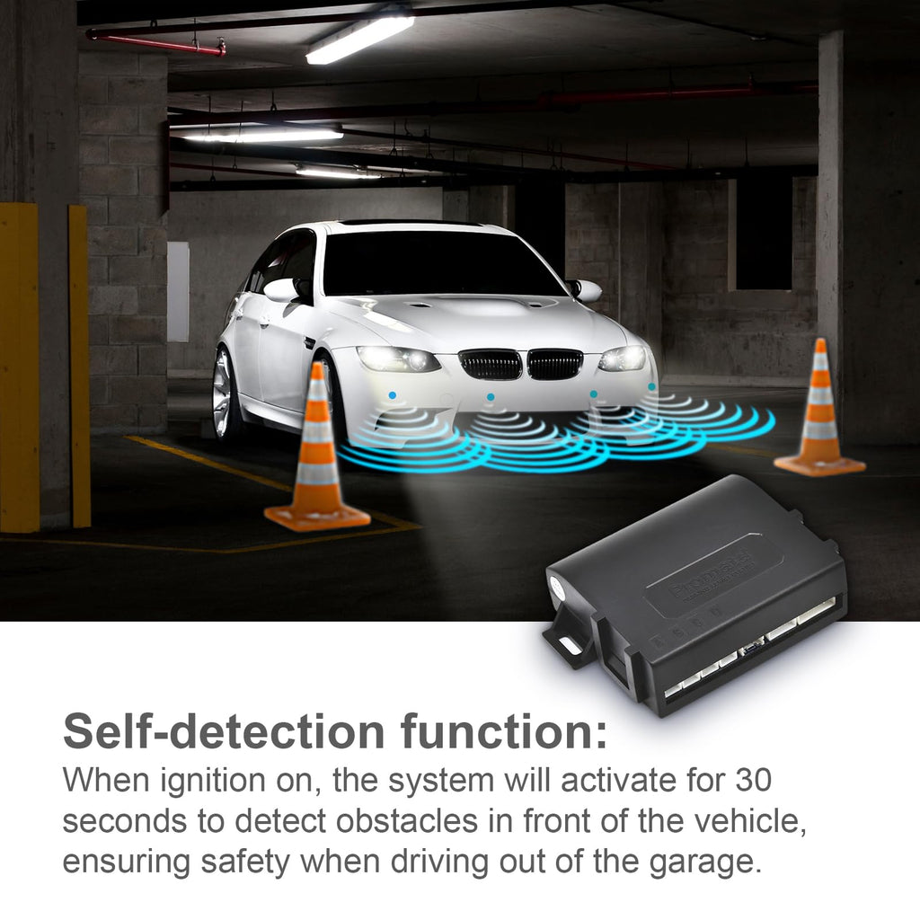 Promata PS01 4-Sensor Front Parking Kit with Buzzer