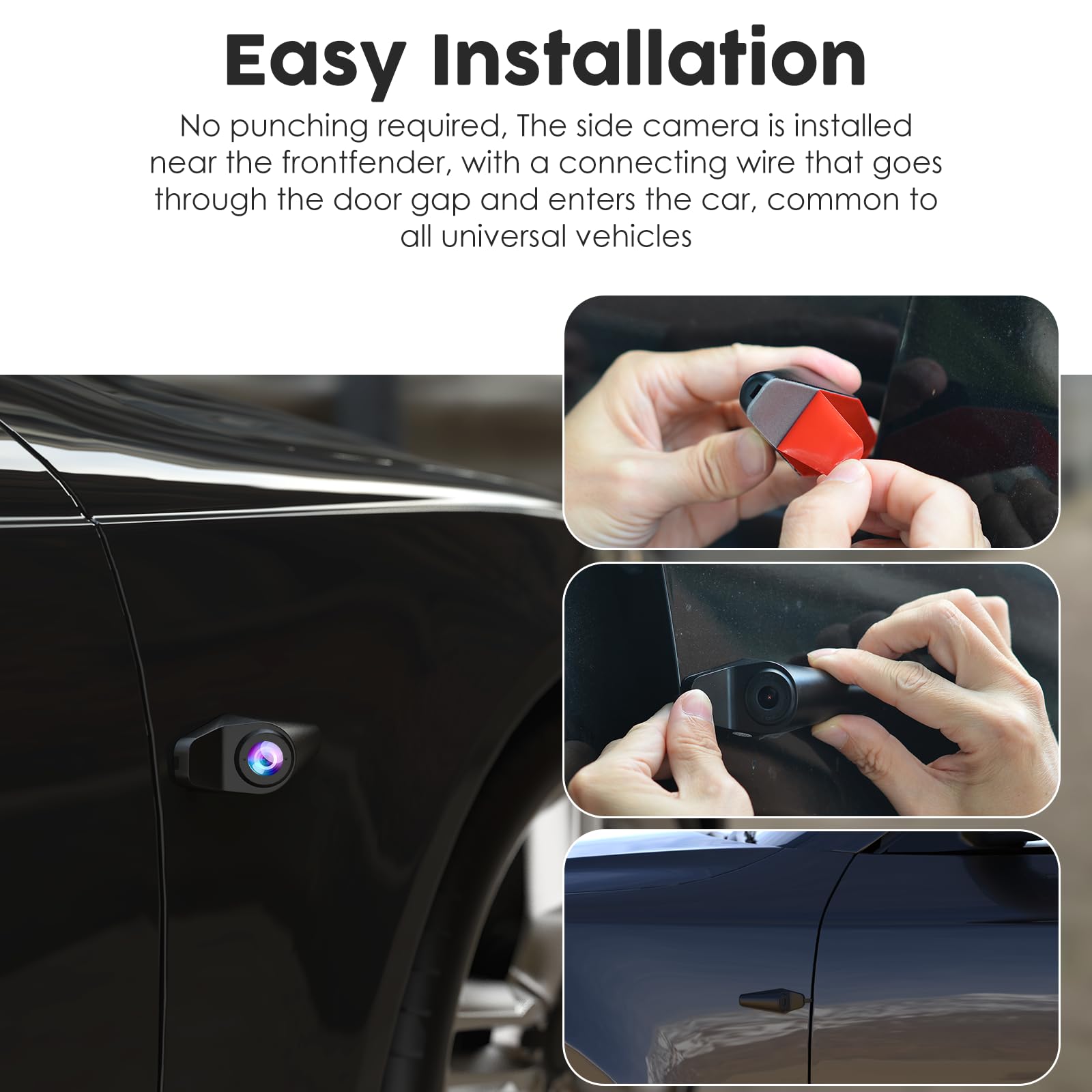 360° 4-Channel Dash Cam with GPS and 128GB Card