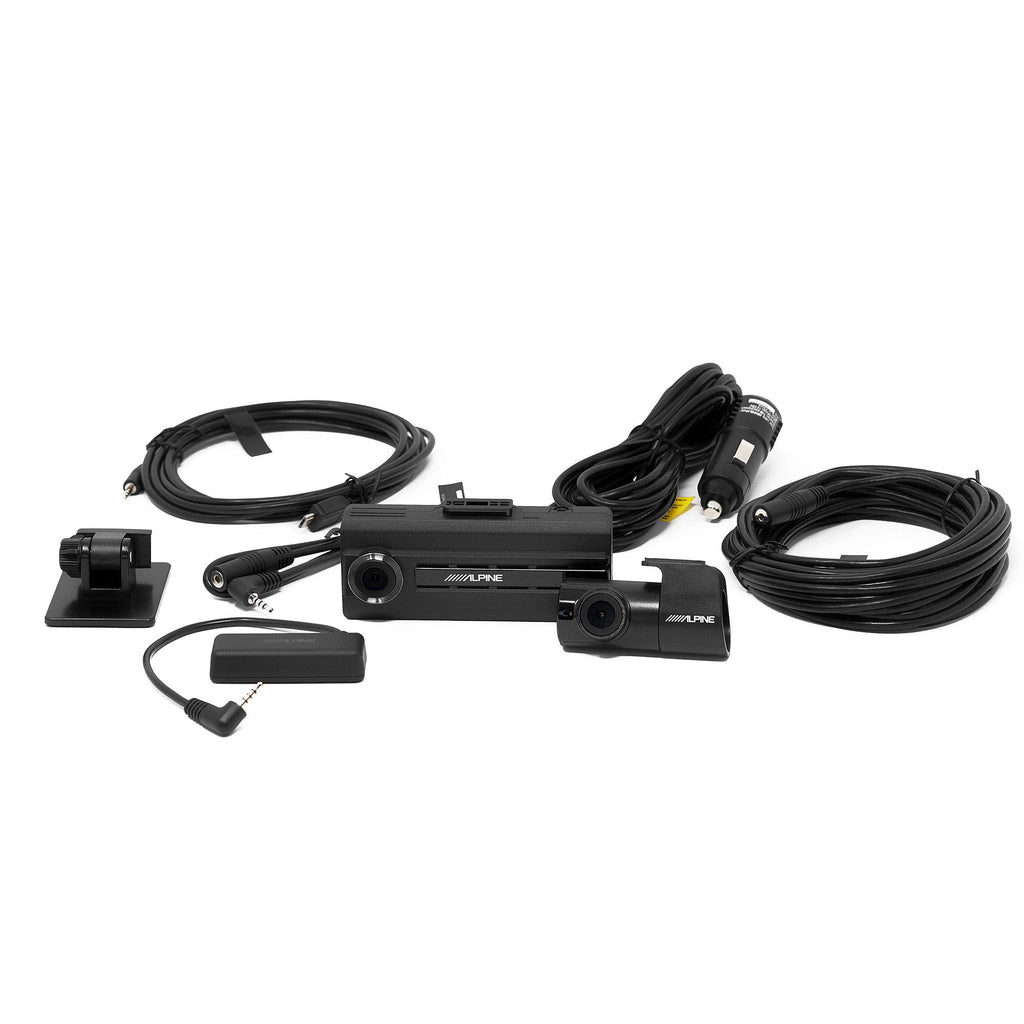 Alpine i509-WRA-JL Wrangler Premium Audio DVR Bundle