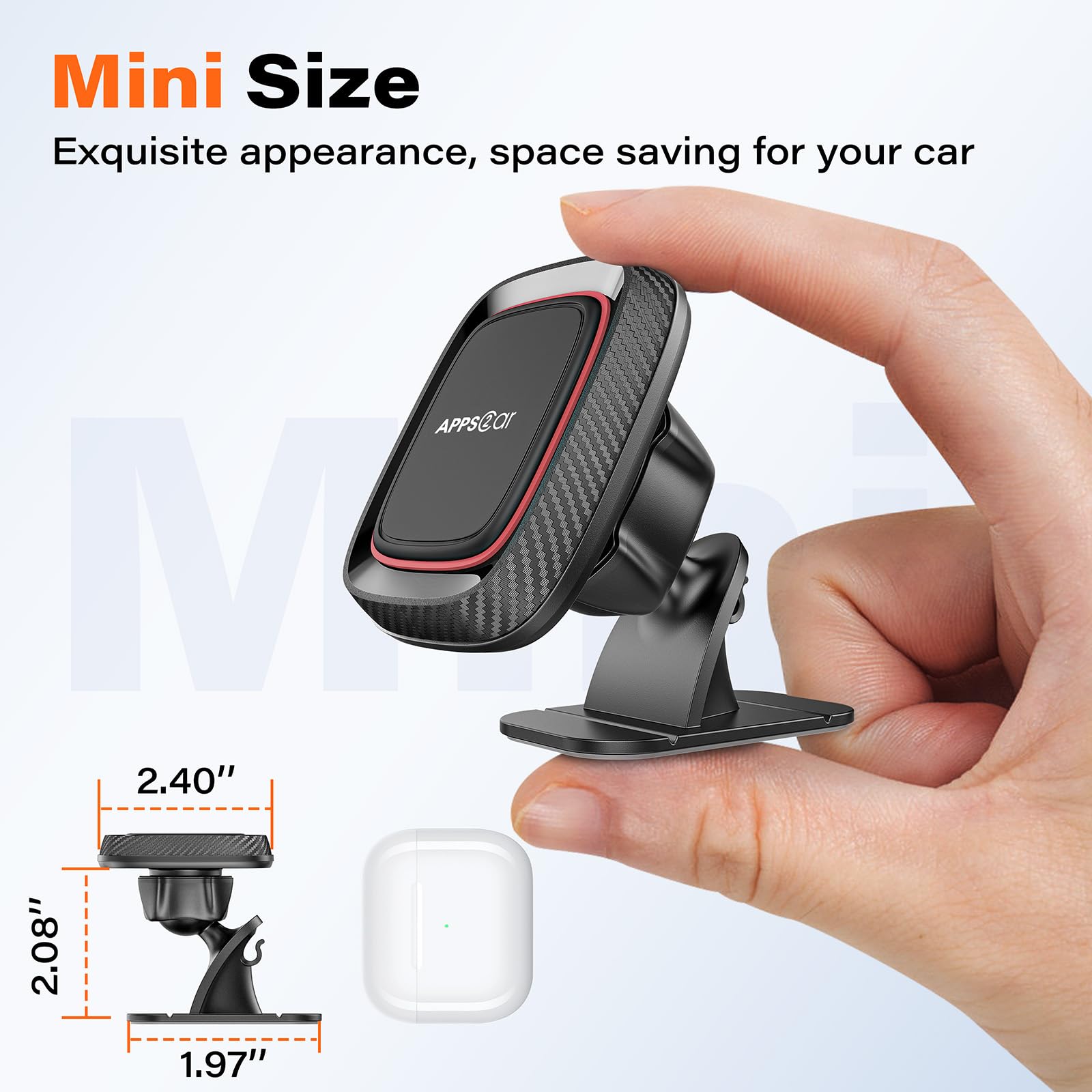 APPS2Car Magnetic Car Phone Mount for Dashboard