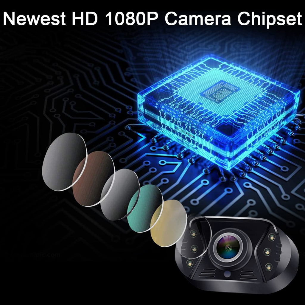LeeKooLuu 1080P Wired Backup Camera for Cars and Trucks
