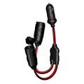 NOCO GC020 12V Plug 2-Way Splitter in Red and Black
