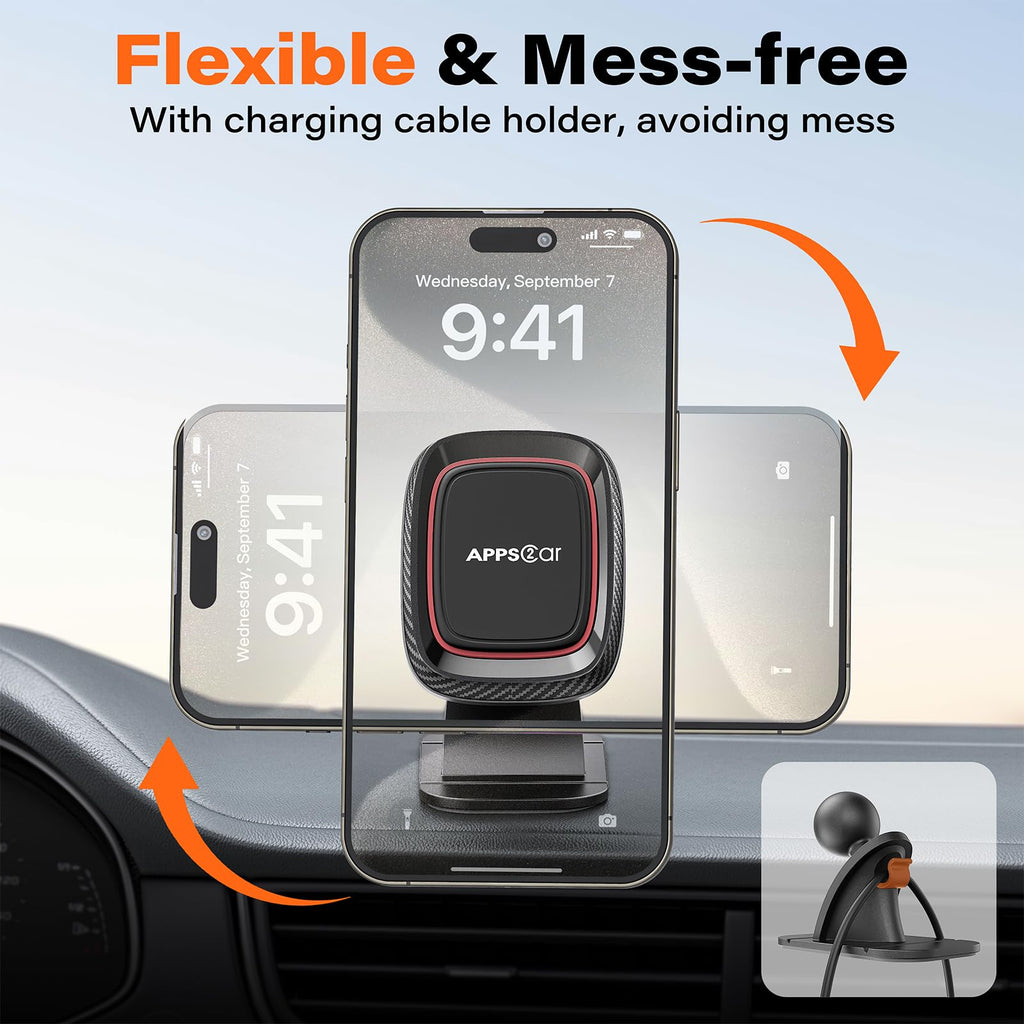 APPS2Car Magnetic Car Phone Mount for Dashboard