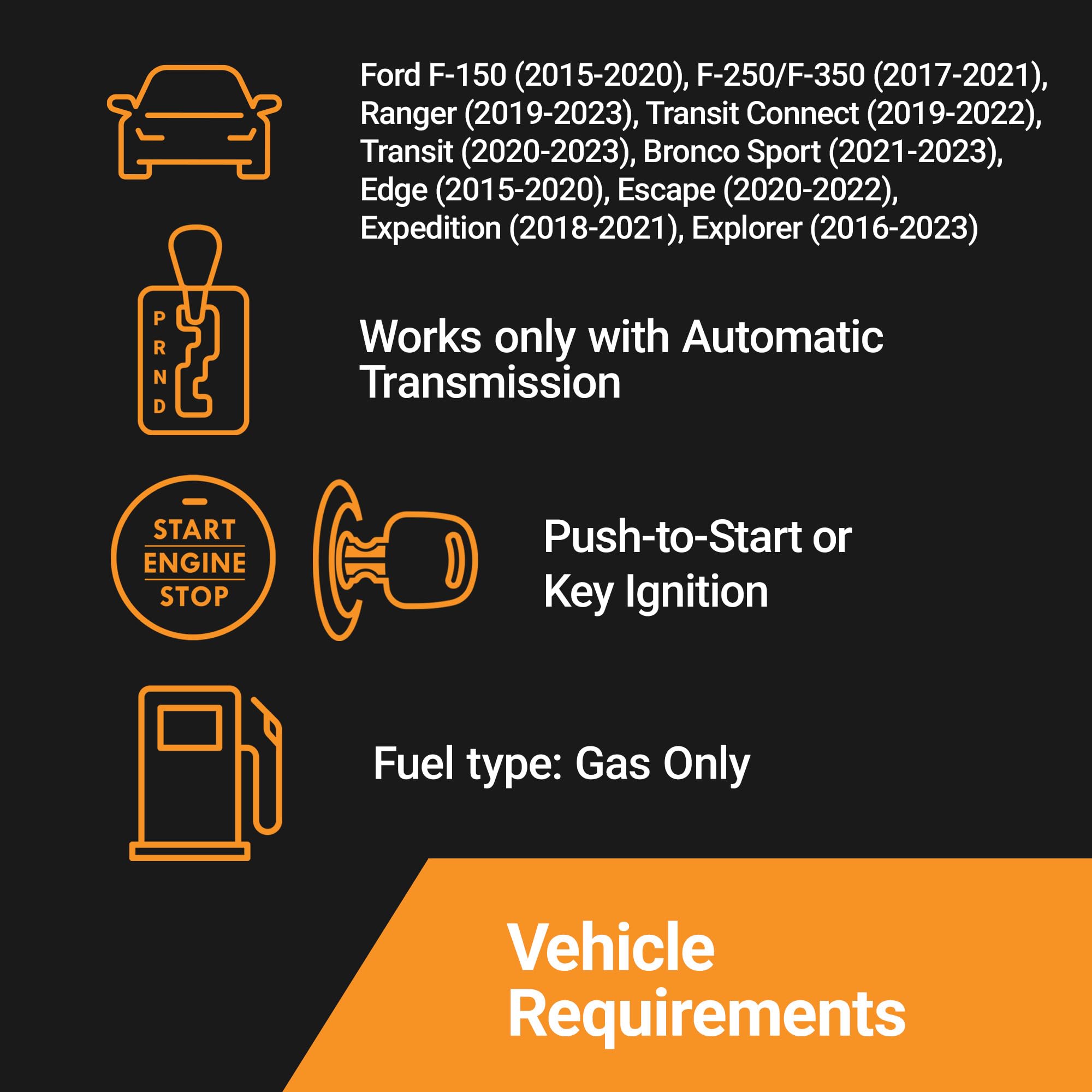 Start-X Plug & Play Remote Starter Kit for Ford Vehicles