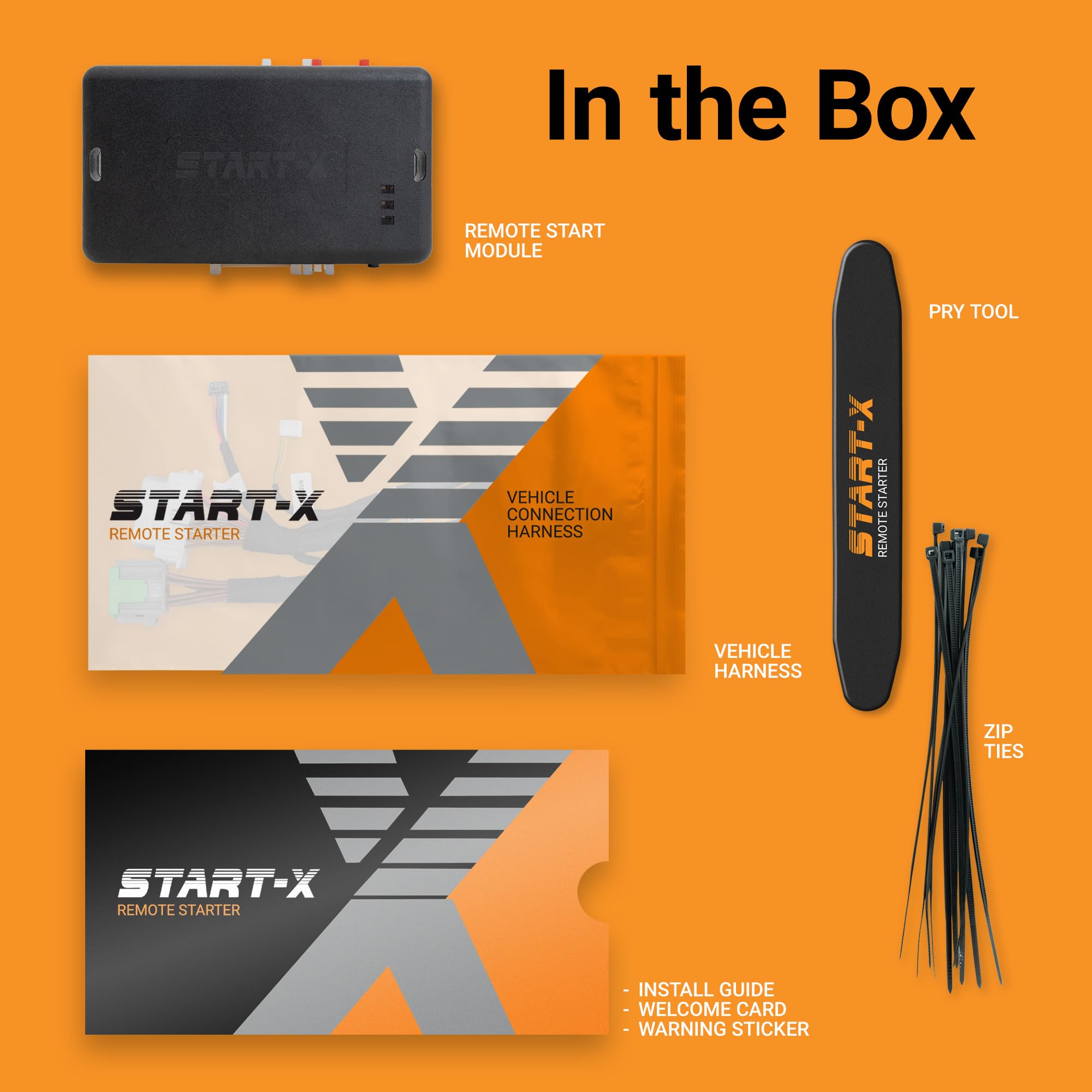 Start-X Plug & Play Remote Starter Kit for Ford Vehicles