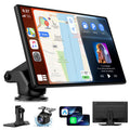 9-Inch Wireless CarPlay Android Auto Screen with Camera