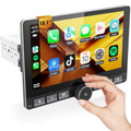 Huadio 10.1-Inch Rotatable Android Single Din Stereo