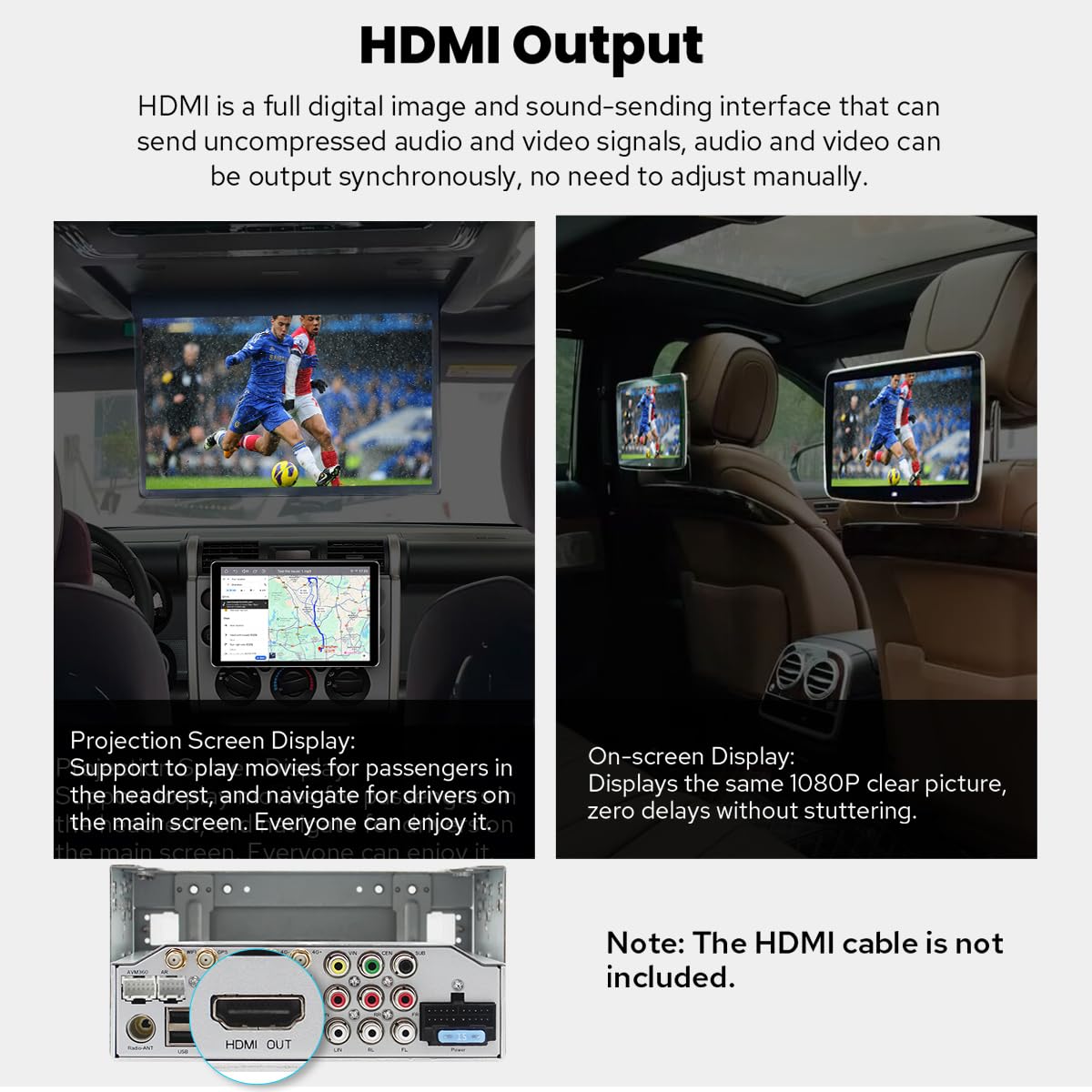 Joying 8-Inch Android 13 CarPlay Android Auto Stereo
