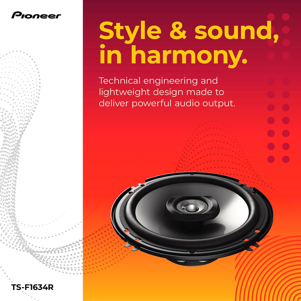 Pioneer A-Series Standard Full-Range Car Speaker Pair