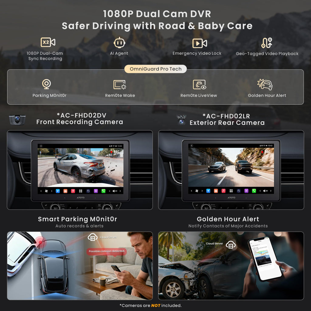 ATOTOZONE X10 AI Android Touchscreen Car Stereo