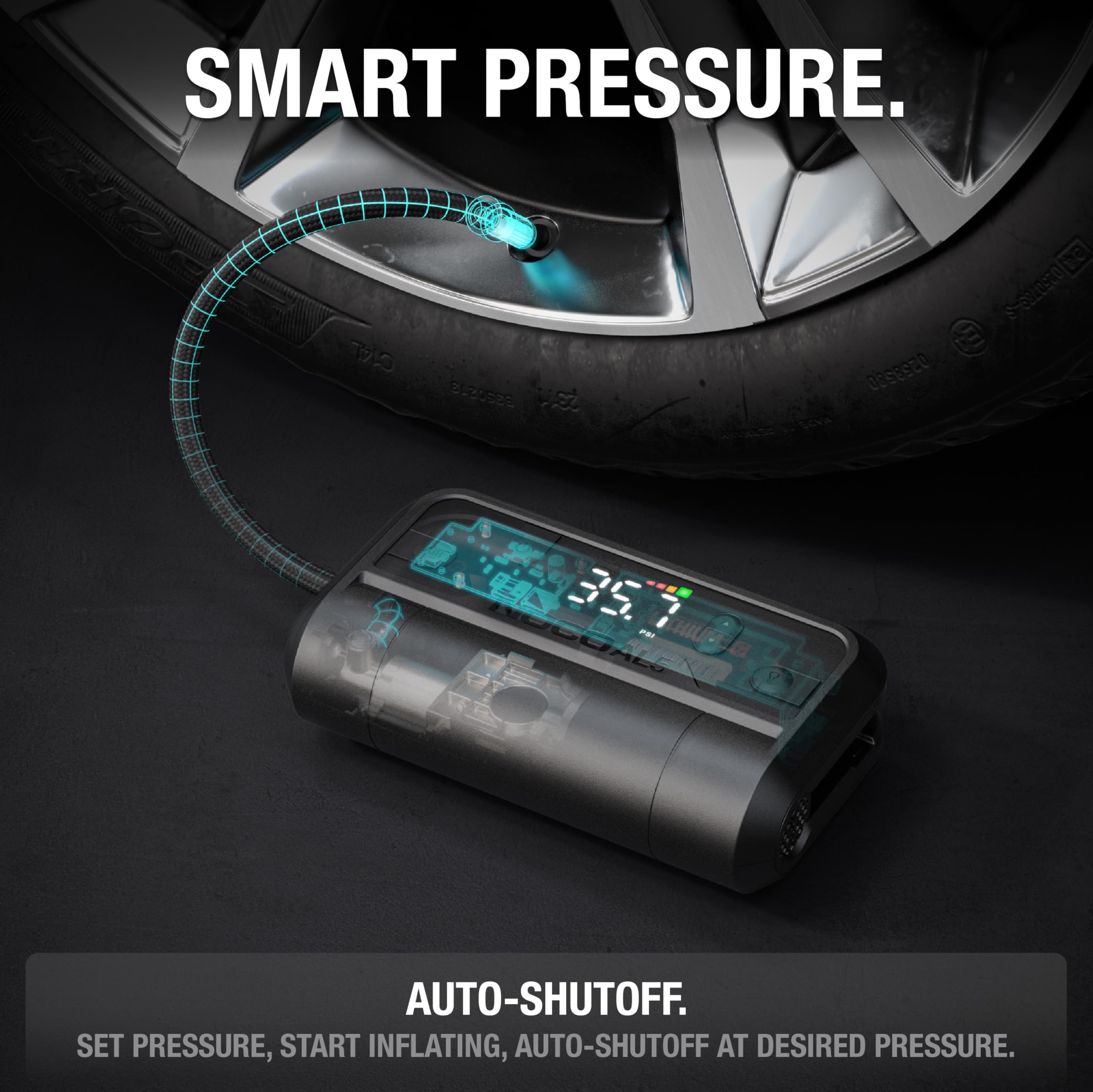 NOCO Air AL5 Cordless Tire Inflator with USB-C