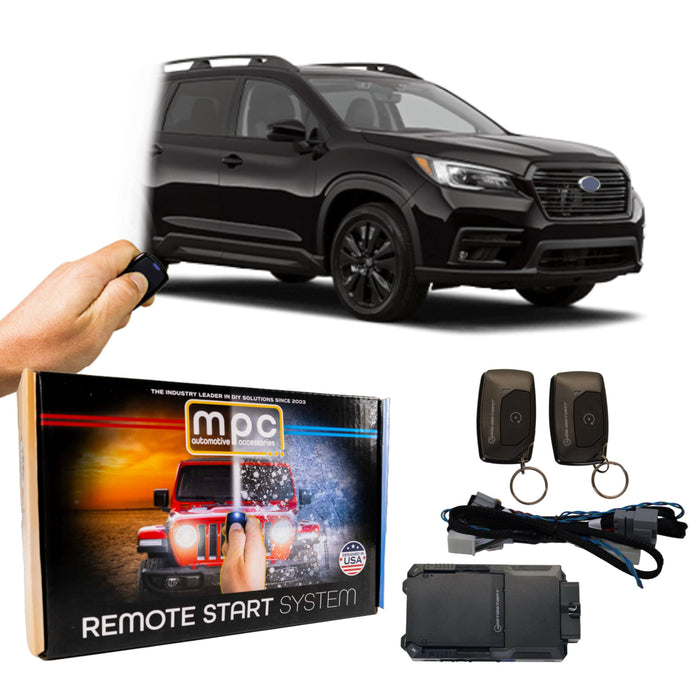 MPC Remote Start Kits Compatible with Subaru Ascent 2019-2022 - Push-to-Start - Gas