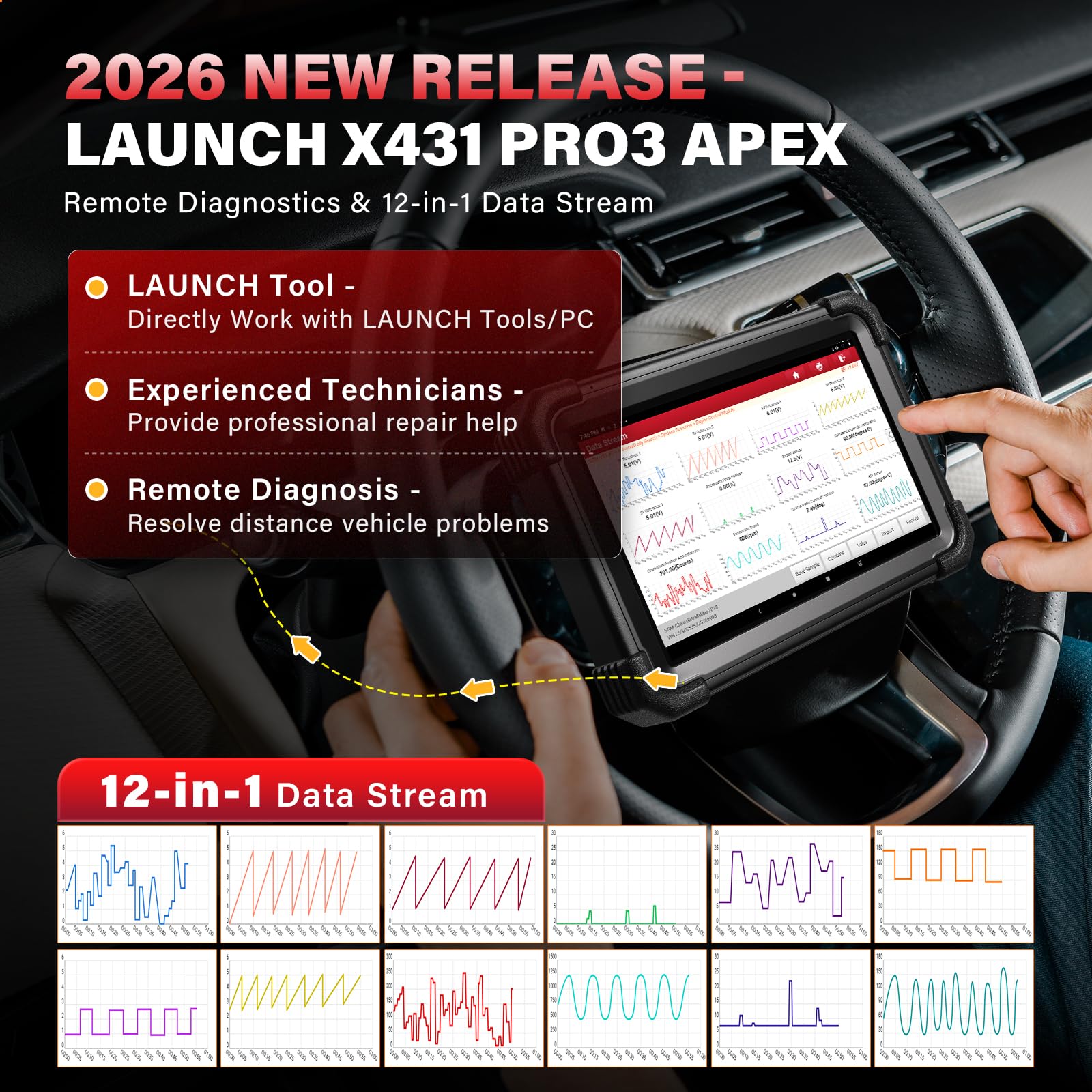 Launch X431 Professional OBD2 Diagnostic Scanner