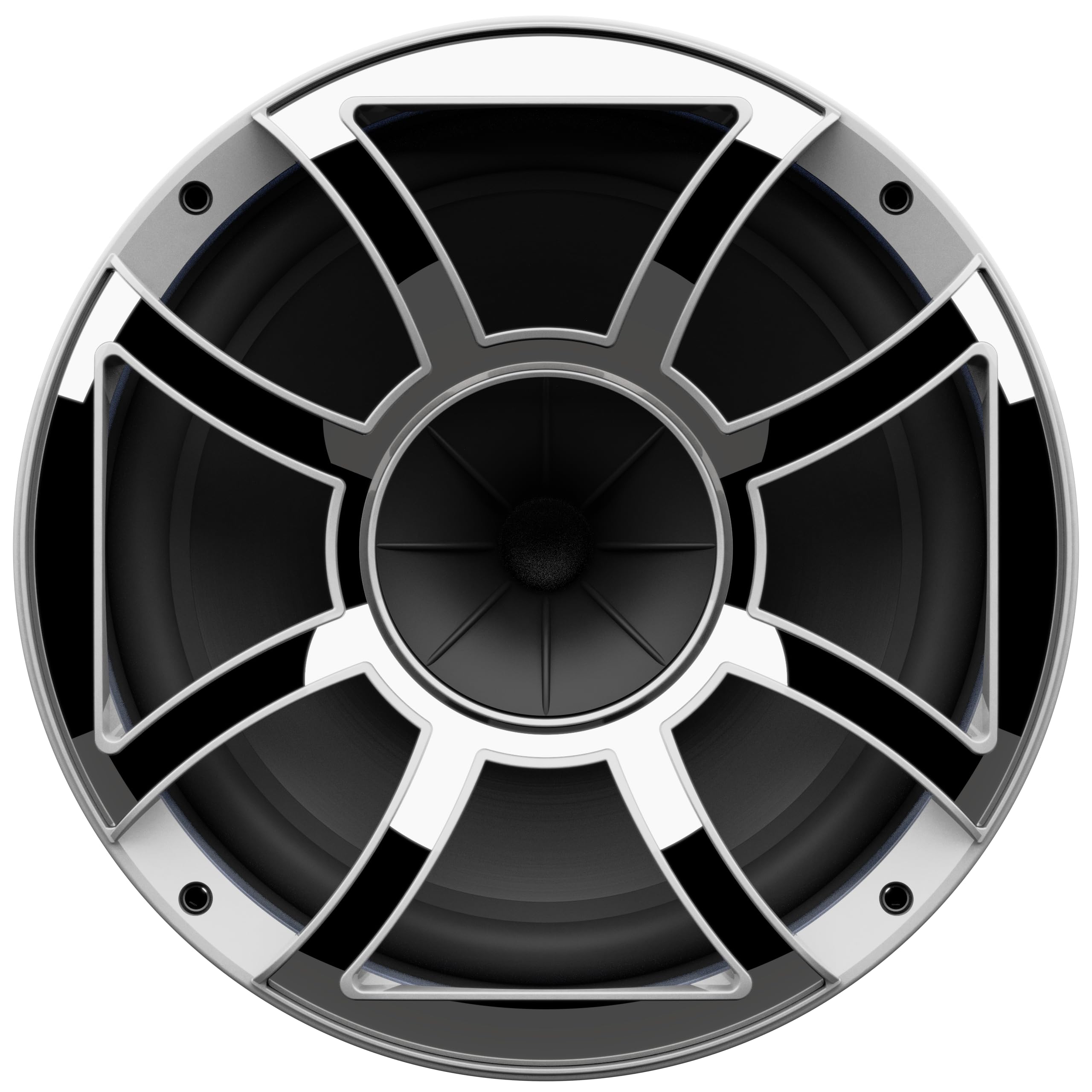 Wet Sounds REV 12-HD White Tower Speaker Amp Bundle