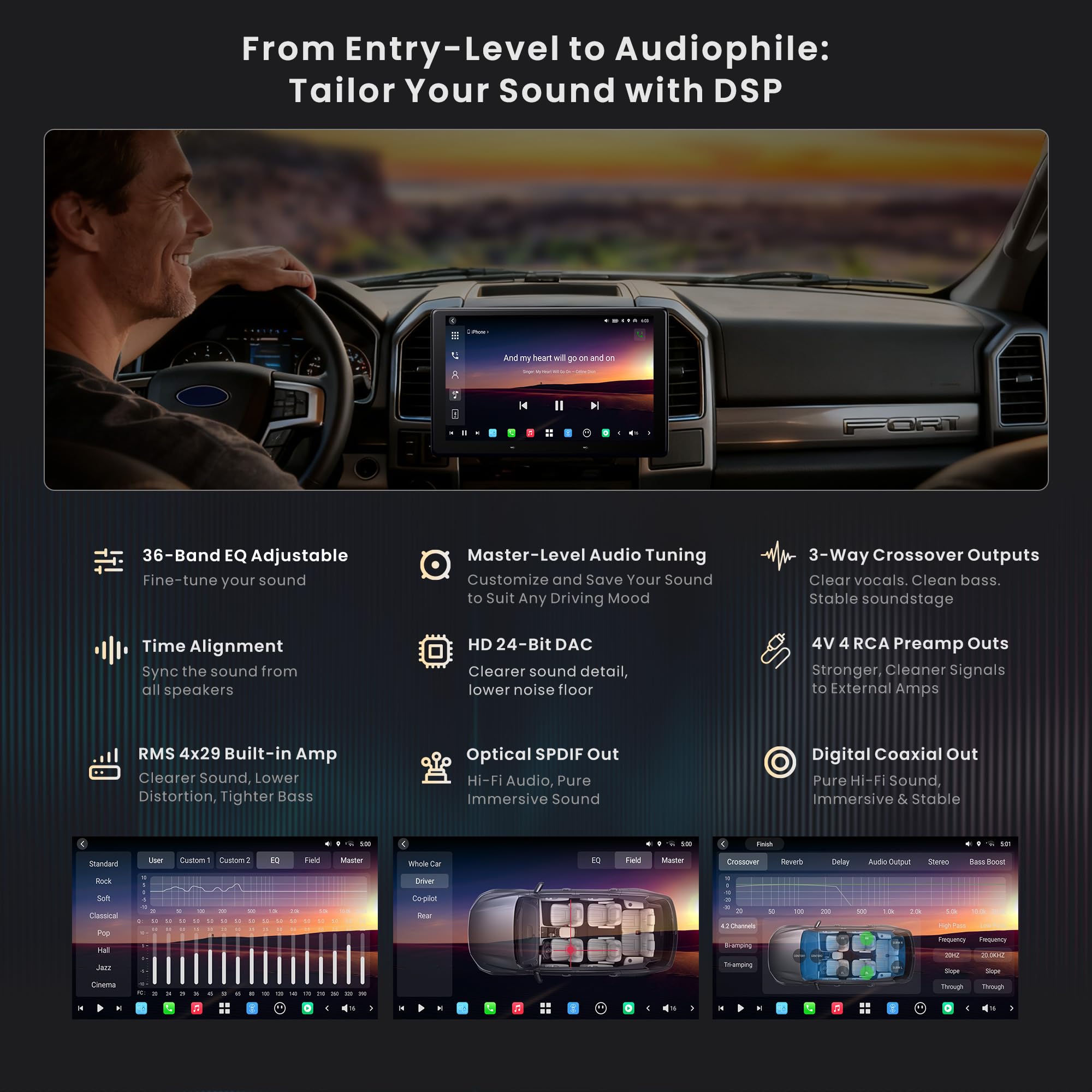 ATOTOZONE X10 AI Android Touchscreen Car Stereo