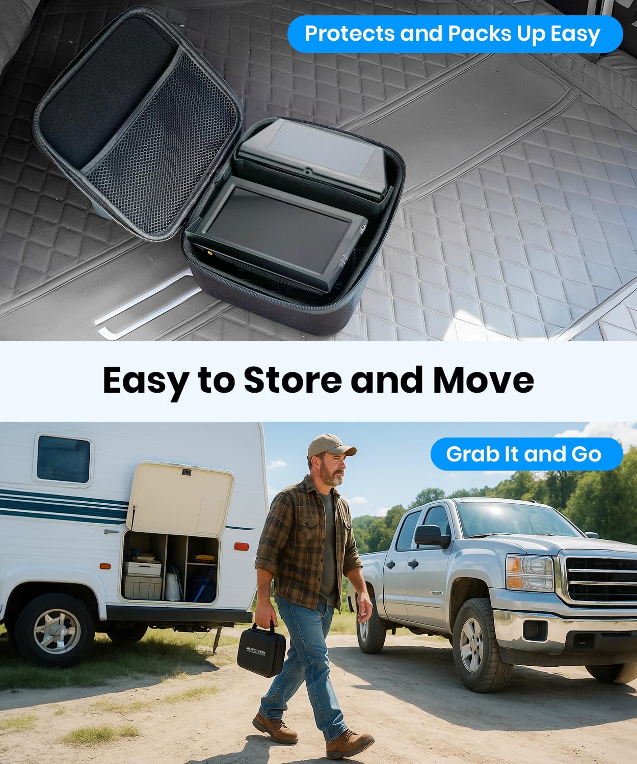 AUTO-VOX Solar 5 Magnetic Wireless Backup Camera